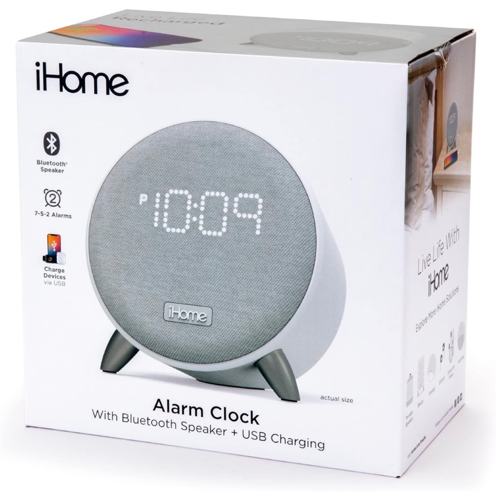 I iHome Bluetooth Alarm Clock